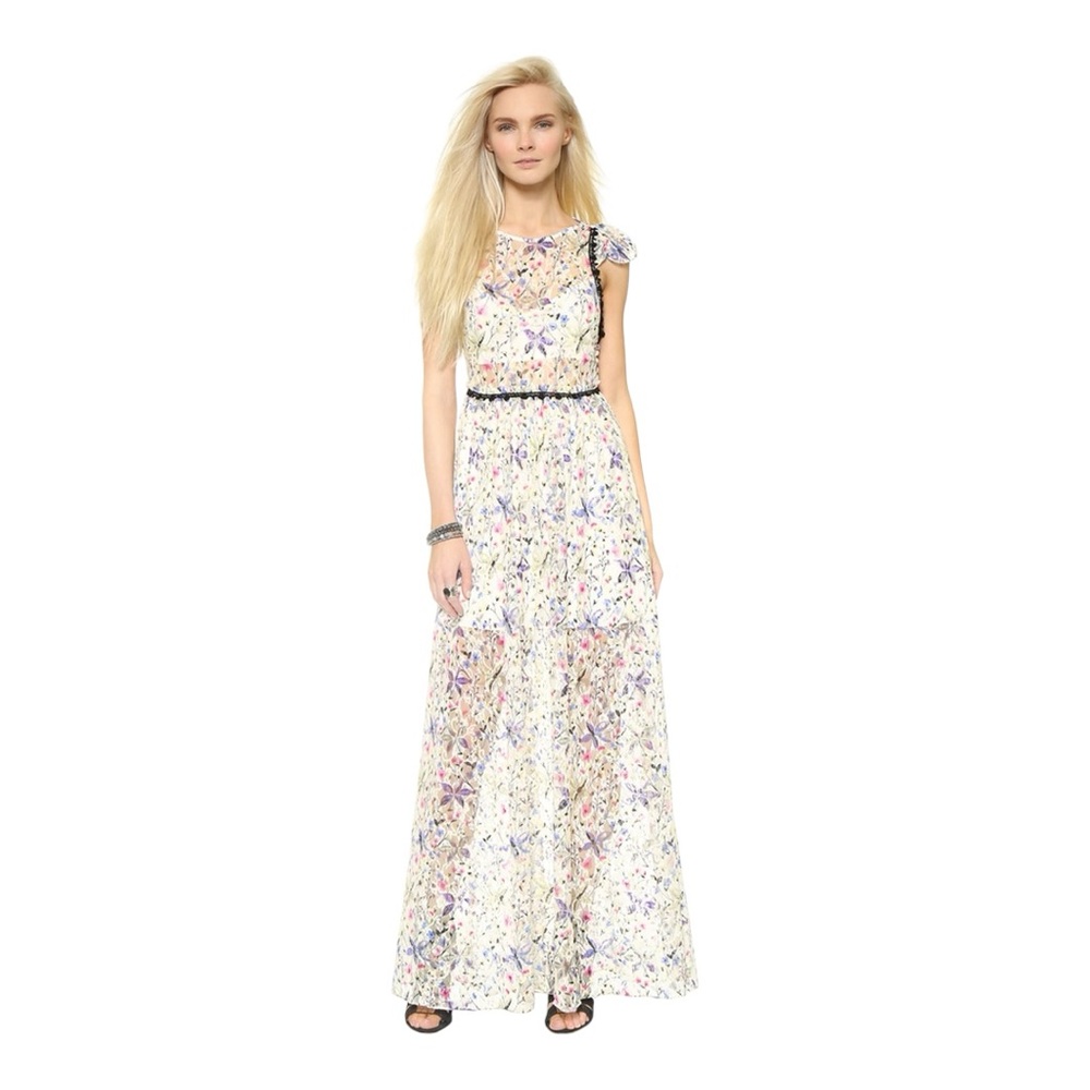 Free People Cherry Blossom Maxi Dress size 0